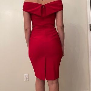 Red dress